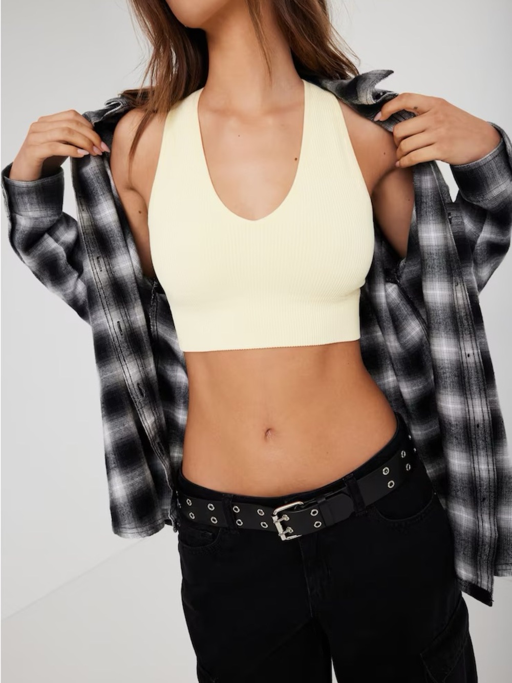 Garage Seamless Plunge Top
